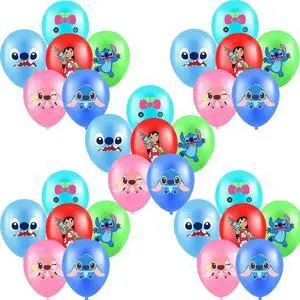 Stitch Balloons, 30 Pcs Stitch Birthday Balloons for Stitch Birthday Party Supplies, Including 6 Styles and Patterns, Perfect for Stitch Party Decorations, Stitch Birthday Decorations Stitch Balloons, 30 Pcs Stitch Birthday Balloons for Stitch Birthday Party Supplies, Including 6 Styles and Patterns, Perfect for Stitch Party Decorations, Stitch Birthday Decorations