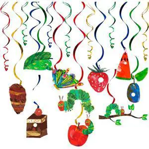 The Very Hungry Caterpillar Hanging Swirl, 20pcs Hungry Caterpillar Birthday Hanging Swirl, Caterpillar Butterfly Theme Hanging Swirl for Hungry Caterpillar Birthday Decorations Supplies The Very Hungry Caterpillar Hanging Swirl, 20pcs Hungry Caterpillar Birthday Hanging Swirl, Caterpillar Butterfly Theme Hanging Swirl for Hungry Caterpillar Birthday Decorations Supplies