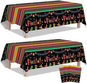 Mexican Fiesta Party Tablecloth, 3pcs Mexican Fiesta Tablecloths Set - Mexican Tablecloth for Fiesta, Cinco de Mayo Table Covers & Cinco de Mayo Fiesta Tablecloth, for Mexican Fiesta Party Decorations Mexican Fiesta Party Tablecloth, 3pcs Mexican Fiesta Tablecloths Set - Mexican Tablecloth for Fiesta, Cinco de Mayo Table Covers & Cinco de Mayo Fiesta Tablecloth, for Mexican Fiesta Party Decorations