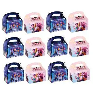 12 Pcs Kpop Demon Hunter Goodie Boxes Kpop Demon Hunter Party Favor Boxes for Kpop Demon Hunter Birthday Party Decorations 12 Pcs Kpop Demon Hunter Goodie Boxes Kpop Demon Hunter Party Favor Boxes for Kpop Demon Hunter Birthday Party Decorations