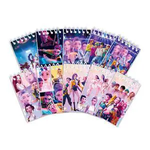 10 Pcs Kpop Notebook Demon Music Hunter Notepad Diary Book Favors Girls Boys Kid 10 Pcs Kpop Notebook Demon Music Hunter Notepad Diary Book Favors Girls Boys Kid