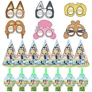 Bluey Party Favors Party Bags Filler Bluey Party Decorations Birthday Photo Prop Bluey Party Favors Party Bags Filler Bluey Party Decorations Birthday Photo Prop