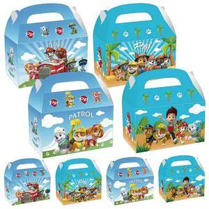 12 PAW Patrol Party Favors Gift Box Loot Candy Bag PAW Patrol Party Decoration 12 PAW Patrol Party Favors Gift Box Loot Candy Bag PAW Patrol Party Decoration