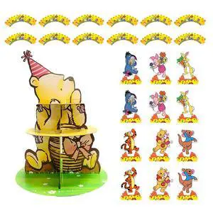 Winnie Birthday Cake Stand Winnie The Pooh Party Decoration Winnie Cake Topper Winnie Birthday Cake Stand Winnie The Pooh Party Decoration Winnie Cake Topper