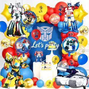 Transformers Party Decorations,82pcs Transformers Birthday Decorations Balloons Set - Transformers Theme Party Latex Balloons & Foil Balloons for Kids Transformers Party Decorations Favors Transformers Party Decorations,82pcs Transformers Birthday Decorations Balloons Set - Transformers Theme Party Latex Balloons & Foil Balloons for Kids Transformers Party Decorations Favors