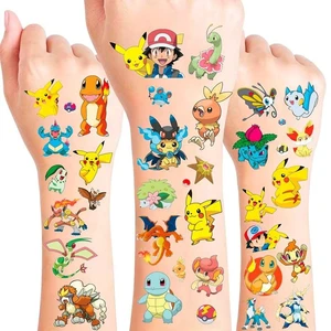 6 Pcs Pokemon Tattoo Stickers, Pokemon Stickers Set with 95 Different Patterns for Pokemon Party Favors, Pokemon Themed Birthday Party Decorations Kids Decorative Stickers for Boys/Girls 6 Pcs Pokemon Tattoo Stickers, Pokemon Stickers Set with 95 Different Patterns for Pokemon Party Favors, Pokemon Themed Birthday Party Decorations Kids Decorative Stickers for Boys/Girls
