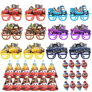36 Pcs Cars Birthday Party Supplies - Lightning Mcqueen Party Paper Hats & Lightning Mcqueen Paper Glasses & Lightning Mcqueen Blowout Toys for Lightning Mcqueen Party Favors Supplies 36 Pcs Cars Birthday Party Supplies - Lightning Mcqueen Party Paper Hats & Lightning Mcqueen Paper Glasses & Lightning Mcqueen Blowout Toys for Lightning Mcqueen Party Favors Supplies