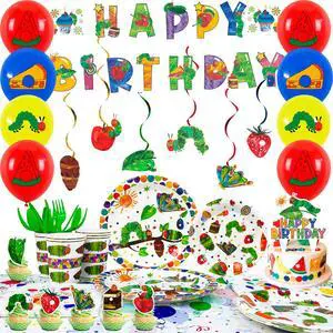 10 Guests Caterpillar Birthday Tableware Hungry Caterpillar Party Supplies,117Pcs, Hungry Caterpillar Birthday Decorations, Caterpillar Party Supplies, Butterfly Party Decorations, Spring Party Plates 10 Guests Caterpillar Birthday Tableware Hungry Caterpillar Party Supplies,117Pcs, Hungry Caterpillar Birthday Decorations, Caterpillar Party Supplies, Butterfly Party Decorations, Spring Party Plates