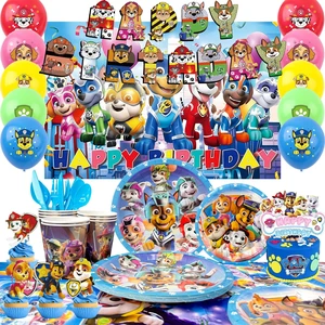 Paw Patrol Birthday Party Supplies, 101 Pcs Paw Patrol Party Decorations & Tableware Sets - Paw Patrol cake Toppers Balloons Backdrops Cups etc. Paw Patrol Themed Birthday Party Decorations for Kids Paw Patrol Birthday Party Supplies, 101 Pcs Paw Patrol Party Decorations & Tableware Sets - Paw Patrol cake Toppers Balloons Backdrops Cups etc. Paw Patrol Themed Birthday Party Decorations for Kids