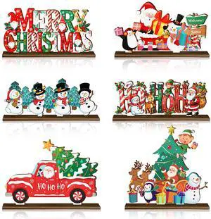 6pcs Christmas Wooden Tabletop Ornaments for Christmas Decorations,Christmas Tabletop Decorations,Christmas Tabletop Ornaments,Christmas Party Decorations 6pcs Christmas Wooden Tabletop Ornaments for Christmas Decorations,Christmas Tabletop Decorations,Christmas Tabletop Ornaments,Christmas Party Decorations