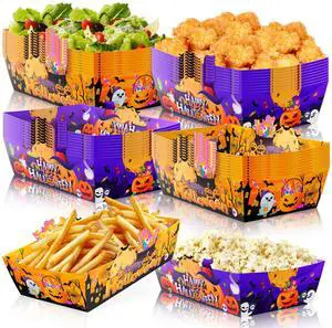 36 Pcs Halloween Paper Serving Trays Halloween Popcorn Trays Halloween Snack Trays Halloween Paper Food Trays Trick Or Treat Paper Food Trays for Halloween Party Decorations Supplies 36 Pcs Halloween Paper Serving Trays Halloween Popcorn Trays Halloween Snack Trays Halloween Paper Food Trays Trick Or Treat Paper Food Trays for Halloween Party Decorations Supplies