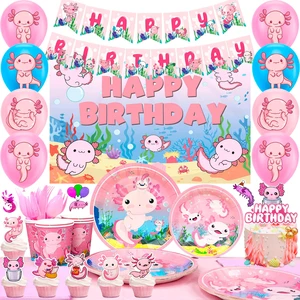 Axolotl Birthday Decorations Party Supplies,162 Pcs Axolotl Party Decorations&Axolotl Tableware Set- Axolotl Party Plates Napkins Tableclot Backdrop Balloons Banner etc Axolotl Birthday Party Supplies Axolotl Birthday Decorations Party Supplies,162 Pcs Axolotl Party Decorations&Axolotl Tableware Set- Axolotl Party Plates Napkins Tableclot Backdrop Balloons Banner etc Axolotl Birthday Party Supplies
