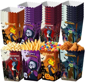 24 Pcs Halloween Popcorn Boxes Halloween Popcorn Bags Treat Boxes Halloween Party Popcorn Boxes Trick or Treat Candy Popcorn Boxes for Halloween Movie Night Supplies or Halloween Party Decorations 24 Pcs Halloween Popcorn Boxes Halloween Popcorn Bags Treat Boxes Halloween Party Popcorn Boxes Trick or Treat Candy Popcorn Boxes for Halloween Movie Night Supplies or Halloween Party Decorations