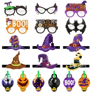 30 Pcs Halloween Birthday Party Supplies Favors Set - Halloween Party Paper Hats & Halloween Paper Glasses & Halloween Blowout Toys etc Halloween Birthday Supplies for Halloween Party Decorations 30 Pcs Halloween Birthday Party Supplies Favors Set - Halloween Party Paper Hats & Halloween Paper Glasses & Halloween Blowout Toys etc Halloween Birthday Supplies for Halloween Party Decorations