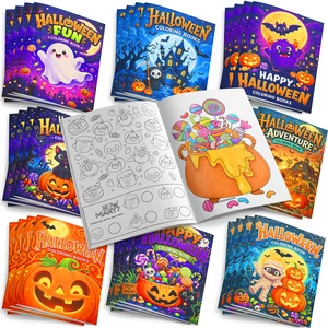 Halloween Coloring Books, 48 Pcs Halloween Painting Book/Halloween Decorations Coloring Books/Halloween Party Coloring Books for Kids Halloween Party Decorations/Halloween Party Supplies Halloween Coloring Books, 48 Pcs Halloween Painting Book/Halloween Decorations Coloring Books/Halloween Party Coloring Books for Kids Halloween Party Decorations/Halloween Party Supplies