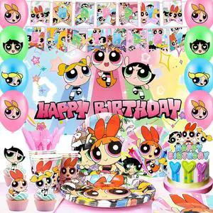 112pcs The Powerpuff Girls Birthday Decorations & Party Tableware Set - The Powerpuff Girls Birthday Banner Balloons Plates Napkins etc. The Powerpuff Girls Birthday Party Supplies for Kids 112pcs The Powerpuff Girls Birthday Decorations & Party Tableware Set - The Powerpuff Girls Birthday Banner Balloons Plates Napkins etc. The Powerpuff Girls Birthday Party Supplies for Kids