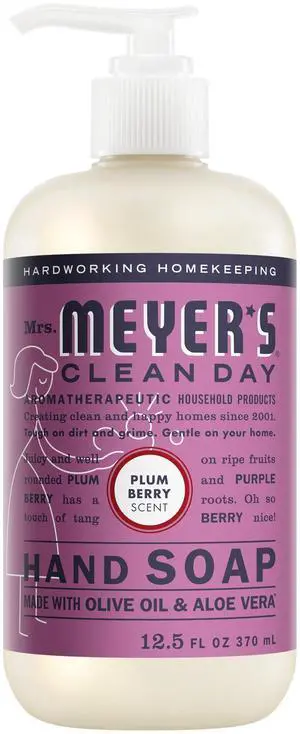Hand Soap, Plum Berry Scent, 12.5 Fl Oz Hand Soap, Plum Berry Scent, 12.5 Fl Oz