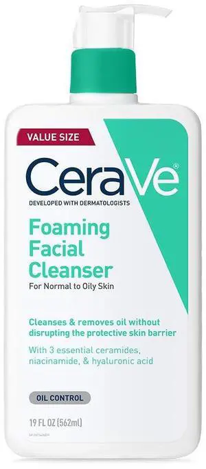 Foaming Facial Cleanser Designed for Oily Skin, 19 oz Foaming Facial Cleanser Designed for Oily Skin, 19 oz