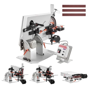 VEVOR Belt Grinder Sander with VFD, 72 x 2-Inch Variable Speed Belt Polisher, 1500W Knife Making Machine with 3 Grinding Modes & 3PCS Sanding Belts for Metalworking, Compatible with 72"-82" * 2" Belts VEVOR Belt Grinder Sander with VFD, 72 x 2-Inch Variable Speed Belt Polisher, 1500W Knife Making Machine with 3 Grinding Modes & 3PCS Sanding Belts for Metalworking, Compatible with 72"-82" * 2" Belts