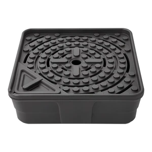 VEVOR Fountain and Water Feature Basin, 30-Inch Disappearing Water Fountain Basin for Landscape and Garden, Supports Up to 500 lbs, Heavy Duty Pond Reservoir for Bubbling Rock & Garden Statues, Black VEVOR Fountain and Water Feature Basin, 30-Inch Disappearing Water Fountain Basin for Landscape and Garden, Supports Up to 500 lbs, Heavy Duty Pond Reservoir for Bubbling Rock & Garden Statues, Black