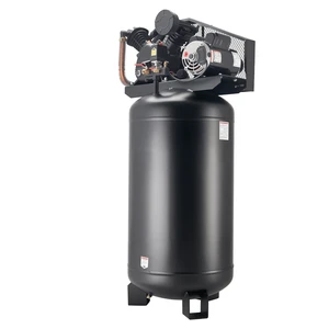 VEVOR 80 Gallons Heavy-Duty Air Compressor, 5HP 10 SCFM at 90PSI Air Compressors Max 175PSI Pressure, Oil-Lubricated Compressor Tank for Industrial Manufacturing, Large Workshops (230V 60Hz, No-Plug) VEVOR 80 Gallons Heavy-Duty Air Compressor, 5HP 10 SCFM at 90PSI Air Compressors Max 175PSI Pressure, Oil-Lubricated Compressor Tank for Industrial Manufacturing, Large Workshops (230V 60Hz, No-Plug)