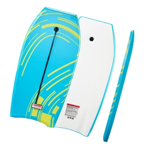 VEVOR 42-Inch Bodyboard, Body Board Trainer with EPS Foam Core & Wrist Leash, UV-Resistant Beach Bodyboard for Beginners, Youth Up to 180 lbs VEVOR 42-Inch Bodyboard, Body Board Trainer with EPS Foam Core & Wrist Leash, UV-Resistant Beach Bodyboard for Beginners, Youth Up to 180 lbs