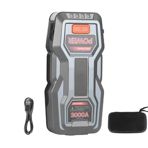VEVOR Jump Starter, 3000A Peak, Car Jumper Starter Battery Pack, 12V Portable Lithium Battery Booster, Jump Box Power Bank with 3 Modes Flashlight and Jumper Cable, for Up to 9L Gas/7L Diesel Engines VEVOR Jump Starter, 3000A Peak, Car Jumper Starter Battery Pack, 12V Portable Lithium Battery Booster, Jump Box Power Bank with 3 Modes Flashlight and Jumper Cable, for Up to 9L Gas/7L Diesel Engines