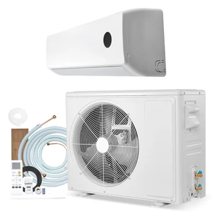 VEVOR Mini Split Air Conditioner, 18,000 BTU AC / 18,400 BTU Heat, 230V 19 SEER2 High Efficiency Energy Saving, Quiet Inverter System for 1250 Sq.Ft Coverage Area, Easy to Maintain, for Home, Office VEVOR Mini Split Air Conditioner, 18,000 BTU AC / 18,400 BTU Heat, 230V 19 SEER2 High Efficiency Energy Saving, Quiet Inverter System for 1250 Sq.Ft Coverage Area, Easy to Maintain, for Home, Office