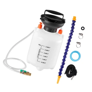 VEVOR Transmission Fluid Pump, 3 L Capacity, Manual Fluid Transfer Pump with 47 in Long Horse & HDPE Tank, Transmission Oil Pump with PTFE Tape, Manual Automotive Oil Filling System for Cars, Boats VEVOR Transmission Fluid Pump, 3 L Capacity, Manual Fluid Transfer Pump with 47 in Long Horse & HDPE Tank, Transmission Oil Pump with PTFE Tape, Manual Automotive Oil Filling System for Cars, Boats