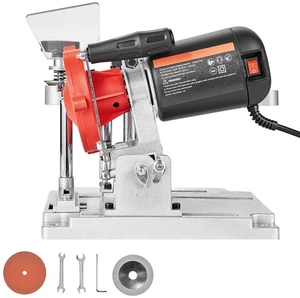 VEVOR Circular Saw Blade Sharpener, 140W 3800RPM Electric Saw Blade Sharpening Machine with 4" Ceramic & Diamond Grinding Wheels - Fits 3.5" to 15.7" Diameter Circular Saw Blades VEVOR Circular Saw Blade Sharpener, 140W 3800RPM Electric Saw Blade Sharpening Machine with 4" Ceramic & Diamond Grinding Wheels - Fits 3.5" to 15.7" Diameter Circular Saw Blades