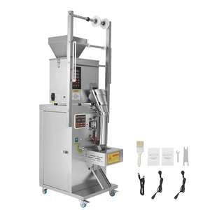 VEVOR Powder Filling and Sealing Machine, 3-200g(0.01-0.44lbs) Automatic Particle Granule Packaging Machine, Stainless Steel, Weighing Filling Sealing, for Coffee Beans, Grains, Tea, Spices, Silver VEVOR Powder Filling and Sealing Machine, 3-200g(0.01-0.44lbs) Automatic Particle Granule Packaging Machine, Stainless Steel, Weighing Filling Sealing, for Coffee Beans, Grains, Tea, Spices, Silver