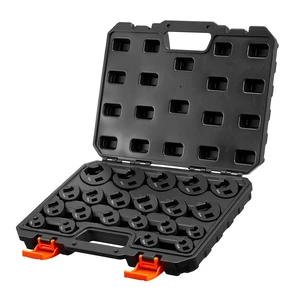 VEVOR Crowfoot Wrench Set, 1/2" and 3/8" Drive, 21-Piece Metric Dual-Drive Flare Nut Crows Foot Wrenches, with Storage Case, Dual Size Markings on Tools and Case, for Maintenance VEVOR Crowfoot Wrench Set, 1/2" and 3/8" Drive, 21-Piece Metric Dual-Drive Flare Nut Crows Foot Wrenches, with Storage Case, Dual Size Markings on Tools and Case, for Maintenance