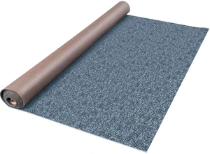 SKYSHALO Gray Boat Rug 6x29.5 ft, Versatile Indoor/Outdoor Mat, Patio Deck Non-Slip, TPR Waterproof Backing Marine Flooring SKYSHALO Gray Boat Rug 6x29.5 ft, Versatile Indoor/Outdoor Mat, Patio Deck Non-Slip, TPR Waterproof Backing Marine Flooring
