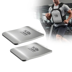 VEVOR Curved Weight Vest Plates, 14.5 LB Pairs, Premium Steel Tactical Weighted Plates for Vest, Ergonomic Design, for Strength Endurance Training, Running, Jogging, Fitness, Heavy Workouts VEVOR Curved Weight Vest Plates, 14.5 LB Pairs, Premium Steel Tactical Weighted Plates for Vest, Ergonomic Design, for Strength Endurance Training, Running, Jogging, Fitness, Heavy Workouts