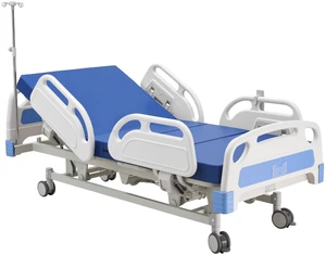 VEVOR Premium 5 Function Full Electric Hospital Bed, ICU Electric Medical Bed with Trendelenburg & Reverse Trendelenburg, 5" Locking Casters & High-Density Mattress for Home Hospital, 550LBS Loading VEVOR Premium 5 Function Full Electric Hospital Bed, ICU Electric Medical Bed with Trendelenburg & Reverse Trendelenburg, 5" Locking Casters & High-Density Mattress for Home Hospital, 550LBS Loading