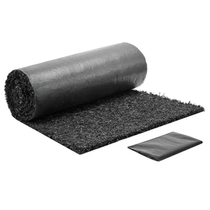 VEVOR Rubber Mulch Mat Roll, 96 x 22 in Recycled Rubber Mulch Mat, 0.5 Thick Cuttable, Reduced Weed Growth, Natural-Looking Weed Barrier Mat, Permanent Walkway Pathway for Landscaping VEVOR Rubber Mulch Mat Roll, 96 x 22 in Recycled Rubber Mulch Mat, 0.5 Thick Cuttable, Reduced Weed Growth, Natural-Looking Weed Barrier Mat, Permanent Walkway Pathway for Landscaping
