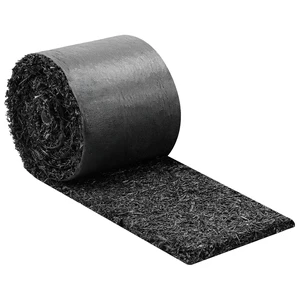 VEVOR Rubber Mulch Mat Roll, 140 x 4.5 in, Recycled Rubber Permanent Mulch Edging Border, Natural-Looking Flower Barrier with Stakes, 0.5 in Thick Cuttable Garden Edgings for Landscaping VEVOR Rubber Mulch Mat Roll, 140 x 4.5 in, Recycled Rubber Permanent Mulch Edging Border, Natural-Looking Flower Barrier with Stakes, 0.5 in Thick Cuttable Garden Edgings for Landscaping