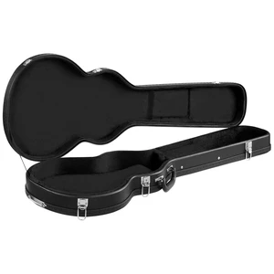 VEVOR Electric Guitar Hard Case, 42.2 Inch, Wooden Hard-Shell Protective Carrying Case with Lock Latch, Sponge Lining, Keys, Accessory Compartment, Water-Resistant, for 39 Inch Les Paul Guitars, Black VEVOR Electric Guitar Hard Case, 42.2 Inch, Wooden Hard-Shell Protective Carrying Case with Lock Latch, Sponge Lining, Keys, Accessory Compartment, Water-Resistant, for 39 Inch Les Paul Guitars, Black