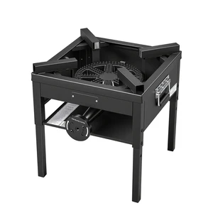 VEVOR Single Burner Outdoor Propane Gas Stove, 200,000 BTU Propane LPG Gas Camping Stove, Heavy Duty Carbon Steel Outdoor Cooker, with Shield & 20 PSI Regulator, for BBQ Camp Home Patio Seafood Boil VEVOR Single Burner Outdoor Propane Gas Stove, 200,000 BTU Propane LPG Gas Camping Stove, Heavy Duty Carbon Steel Outdoor Cooker, with Shield & 20 PSI Regulator, for BBQ Camp Home Patio Seafood Boil