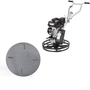 VEVOR Power Trowel, 24 inch Concrete Finishing Machine with Float Pan, 7HP Kohler Engine, 4 Blades, Adjustable Pitch, Gas-Powered Walk-Behind Cement Surface Finisher for Smooth Floors, Construction VEVOR Power Trowel, 24 inch Concrete Finishing Machine with Float Pan, 7HP Kohler Engine, 4 Blades, Adjustable Pitch, Gas-Powered Walk-Behind Cement Surface Finisher for Smooth Floors, Construction
