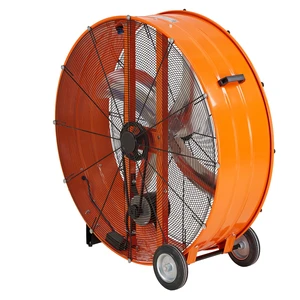 VEVOR Industrial Shop Fan, 42 Inch Floor Drum Fan, High Velocity 16100 CFM, Heavy Duty Aluminum Blades, 2 Speeds, with Handle, Ideal for Commercial, Garage, Warehouse, Basement, Workshop, Factory VEVOR Industrial Shop Fan, 42 Inch Floor Drum Fan, High Velocity 16100 CFM, Heavy Duty Aluminum Blades, 2 Speeds, with Handle, Ideal for Commercial, Garage, Warehouse, Basement, Workshop, Factory