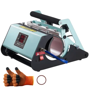 VEVOR Tumbler Heat Press Machine, 11-30 oz Mug Press, Fast and Even Heating, with Tape and Gloves, Easy Temp and Time Setting, Heat Transfer for Sublimation Tumblers, Cups, Mugs, Black and Green VEVOR Tumbler Heat Press Machine, 11-30 oz Mug Press, Fast and Even Heating, with Tape and Gloves, Easy Temp and Time Setting, Heat Transfer for Sublimation Tumblers, Cups, Mugs, Black and Green