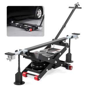 VEVOR Air Portable Car Lift, 6613 lbs/3 Ton Capacity, 21.7 inch Max Height, Adjustable Portable Air Car Lift with Airbag, Support Stands, Wheel Chocks, Rubber Pads, Heavy-Duty for Sedan SUV Pickup VEVOR Air Portable Car Lift, 6613 lbs/3 Ton Capacity, 21.7 inch Max Height, Adjustable Portable Air Car Lift with Airbag, Support Stands, Wheel Chocks, Rubber Pads, Heavy-Duty for Sedan SUV Pickup