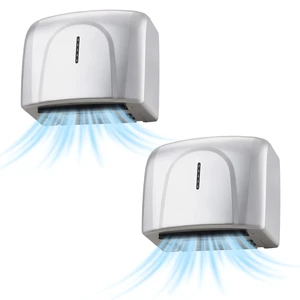 VEVOR Hand Dryer, 2 Pack 1300W Bathroom Air Hand Dryer, Automatic High Speed with HEPA Filter, Fast Drying, ABS Construction, AC110-120V Commercial Wall Mounted for Home Bathroom, Guest Room,Homestay VEVOR Hand Dryer, 2 Pack 1300W Bathroom Air Hand Dryer, Automatic High Speed with HEPA Filter, Fast Drying, ABS Construction, AC110-120V Commercial Wall Mounted for Home Bathroom, Guest Room,Homestay