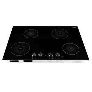 VEVOR Induction Cooktop 30inch 4 Burners Built-in Electric Stove 220V 7200W, Low-Power Continuous Heating, Induction Burner for Kitchen, with 11 Power Levels, Knob Control, and Child Lock VEVOR Induction Cooktop 30inch 4 Burners Built-in Electric Stove 220V 7200W, Low-Power Continuous Heating, Induction Burner for Kitchen, with 11 Power Levels, Knob Control, and Child Lock