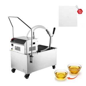 VEVOR Commercial Mobile Fryer Filter Machine, 55L /14.5Gal Filter Truck Cart, 250W Deep Frying Oil Filtration System, Stainless Steel, 12 L/min Filtering Speed, for Restaurant, Kitchen, Burger Shop VEVOR Commercial Mobile Fryer Filter Machine, 55L /14.5Gal Filter Truck Cart, 250W Deep Frying Oil Filtration System, Stainless Steel, 12 L/min Filtering Speed, for Restaurant, Kitchen, Burger Shop