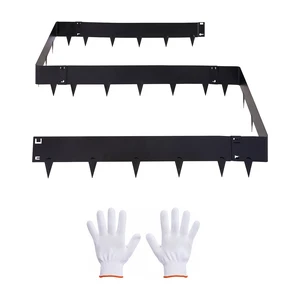 VEVOR Galvanized Steel Landscape Edging, 6-Pack 40 x 8.15 Inch Metal Edging for Landscaping with Gloves, Easy-to-Install, Heavy Duty Metal Garden Edge Border for Flower Bed, Yard Pathway VEVOR Galvanized Steel Landscape Edging, 6-Pack 40 x 8.15 Inch Metal Edging for Landscaping with Gloves, Easy-to-Install, Heavy Duty Metal Garden Edge Border for Flower Bed, Yard Pathway