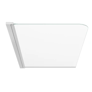 VEVOR Bathtub Shower Door 27.5" W x 55" H Frameless Pivot Tub Door, 1/4" Clear Tempered Glass, Easy-Clean Nano Coating, 180° Folding, Adjustable Sealing Strip, for Home Bathroom Tub, Silver VEVOR Bathtub Shower Door 27.5" W x 55" H Frameless Pivot Tub Door, 1/4" Clear Tempered Glass, Easy-Clean Nano Coating, 180° Folding, Adjustable Sealing Strip, for Home Bathroom Tub, Silver