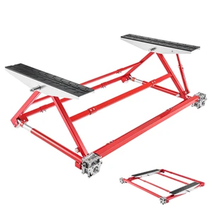 VEVOR Portable Car Lift, 4400 lbs Capacity, Heavy Duty Steel Quick Lift with 23" Max Height, Adjustable Width and Wheels, Manual Lifting for Cars, Compact SUVs, Mini Trucks, Home Garage or Shop Use VEVOR Portable Car Lift, 4400 lbs Capacity, Heavy Duty Steel Quick Lift with 23" Max Height, Adjustable Width and Wheels, Manual Lifting for Cars, Compact SUVs, Mini Trucks, Home Garage or Shop Use