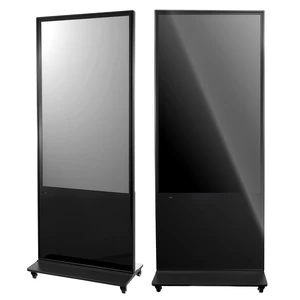 VEVOR 55 in Indoor Digital Signage 4K Floor Stand Advertising Display Kiosk, WiFi HDMI/USB Input Android OS, 178° Wide View, LCD Touchscreen Interactive Monitor, Mobile Commercial Totem Poster VEVOR 55 in Indoor Digital Signage 4K Floor Stand Advertising Display Kiosk, WiFi HDMI/USB Input Android OS, 178° Wide View, LCD Touchscreen Interactive Monitor, Mobile Commercial Totem Poster